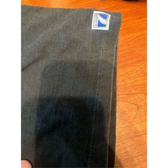 VTG Chicago Bulls Embroidered Tee, Size L Single Stitch Logo 7 - Picture 6 of 7